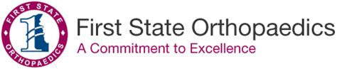 First state ortho. Specialized surgeons at First State Orthopaedics in Delaware use surgical and nonsurgical treatments for injuries to foot, ankle, shoulder, hand, elbow, hip, knee and spine. Make Appointments 24/7, 365 days a year. 302-731-2888. Schedule Appointment ; Patient Portal; Pay Online; Pricing; 