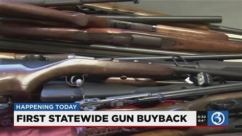 First statewide gun buyback event today