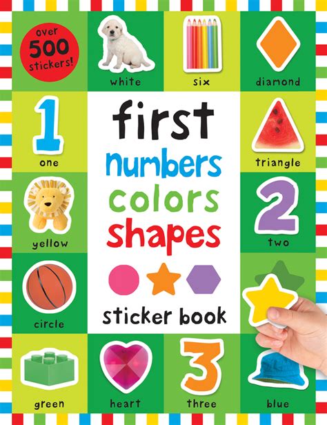 Download First 100 Stickers First Numbers Colors Shapes By Roger Priddy