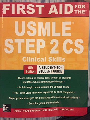 Download First Aid For The Usmle Step 2 Cs By Tao T Le