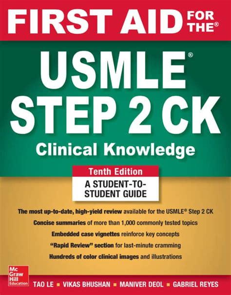 Read First Aid For The Usmle Step 2 Ck Tenth Edition By Tao Le