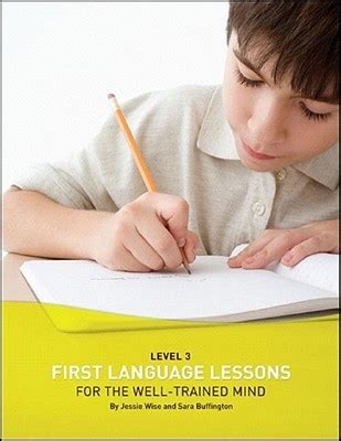 Full Download First Language Lessons Level 3 Student Workbook By Jessie Wise