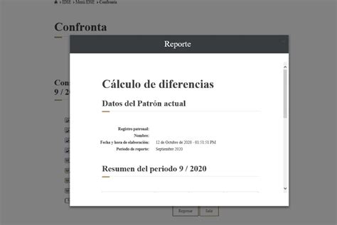 Fiscalia - Foros - - CONFRONTA IDSE - Página 1