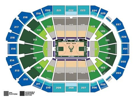 Fiserv Forum. Milwaukee Bucks vs Phoenix Suns. This particular seat is right on the curve in the upper level so it has less leg room than other seats. 220. section. 4. row. 11. seat.