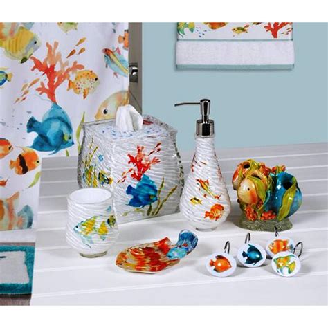 Fish Bathroom Set Bed Bath & Beyond