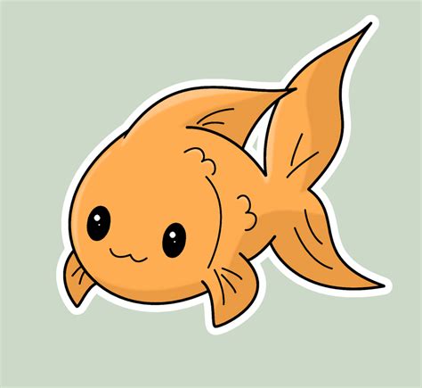 Fish Cute Drawing