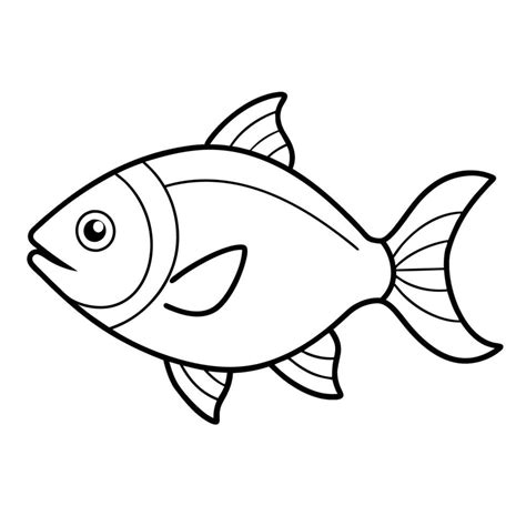 Fish Drawing Coloring