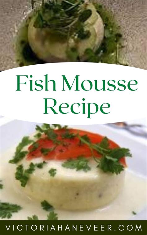 Fish Mousse Starter Recipe Easy Fish Mousse Appetizer - Victoria Han…