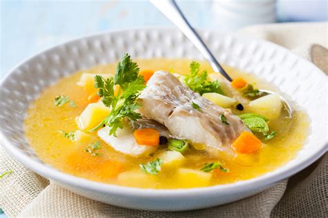 Fish soup. Feb 17, 2018 · 1. Everything is cooked in one pot in this simple recipe. Start off by sauteing onions until tender, then add celery, bell pepper, and garlic. Cook until tender, stirring occasionally. 2. Add white wine, lemon juice, and Italian seasonings. Heat until cooked down a bit, then stir in canned diced tomatoes. 3. 