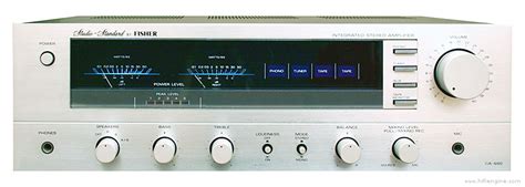 Fisher CA-660 Stereo Integrated Amplifier Manual HiFi Engine