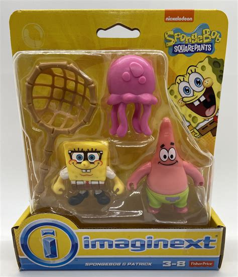 Fisher Imaginext Spongebob Squarepants and Patrick Jellyfish