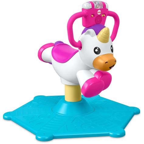 Fisher Price Bounce And Spin Unicorn