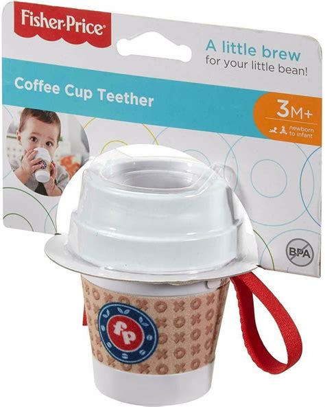 Fisher Price Coffee Cup Teether Kid