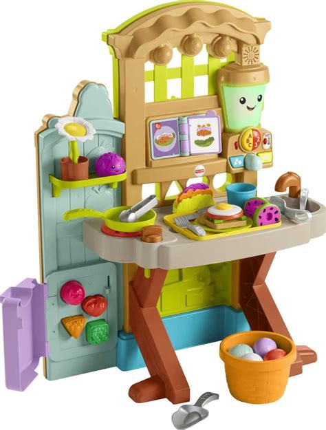 Fisher Price Laugh Learn Grow The Fun Garden To Kitchen