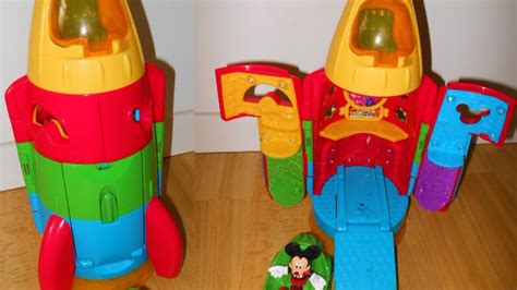 Fisher Price Mickey Mouse Space Rocket - YouTube