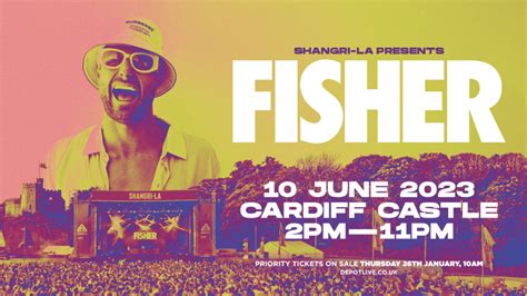 Fisher Tickets Cardiff Castle Cardiff Sat 10th June 2024 …