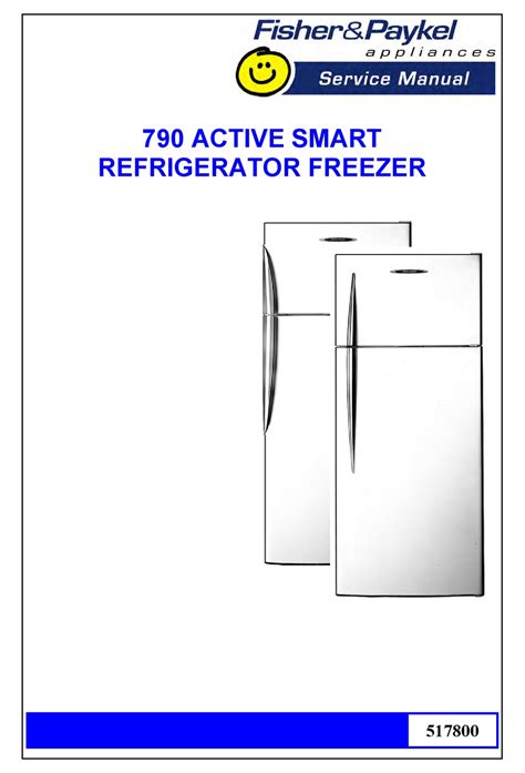 Fisher and paykel active smart fridge service manual. - Energizer nimh battery charger manual chp41us.