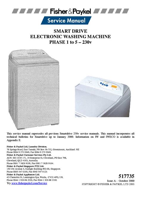 Fisher and paykel washing machine repair manual. - Citroen saxo 2000 forte service manual.