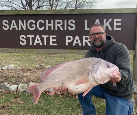 Fisher catches record-breaking freshwater drum in Illinois
