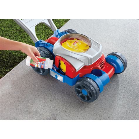 Fisher price lawn mower. Fisher-Price 2-in-1 Fishing Baby Bath Toys, Fishing Game with Water Toys, ... More savings. About this item. Product details. It's time to mow the lawn with a fun push toy that inspires early role play. Push the mower along to hear songs and phrases that introduce ... Fisher-Price Laugh & Learn Smart Stages Mower: Age Range: 12 - 36M; 30+ sing ... 