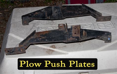 Fisher snow plow push plates guide. - Nissan pintara u12 1990 repair manual.