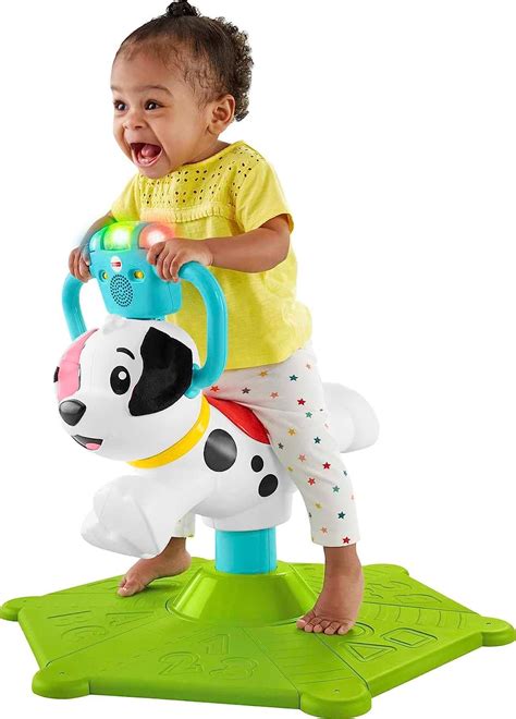 Fisher-Price Bounce and Spin Puppy, Stationary Musical Ride