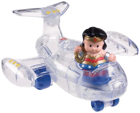 Fisher-Price Little People Wonder Woman and Invisible Jet