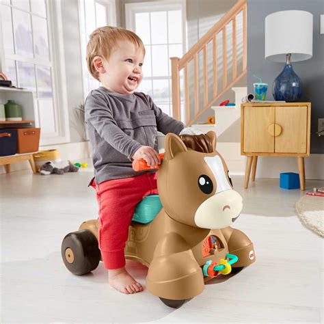 Fisher-Price Walk, Bounce & Ride Pony : Amazon.co.uk: Toys