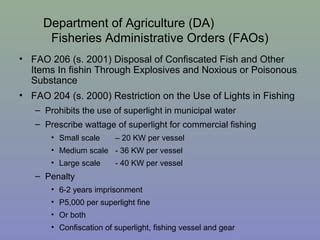 Fisheries Order 206