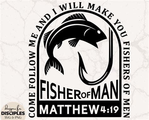 Fishers of Men Fishers of Men Svg Svg Png Dxf Bible - Etsy