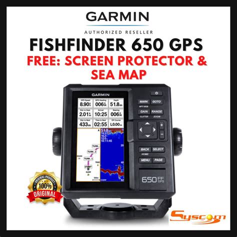 Fishfinder 650 GPS - garmin.sa