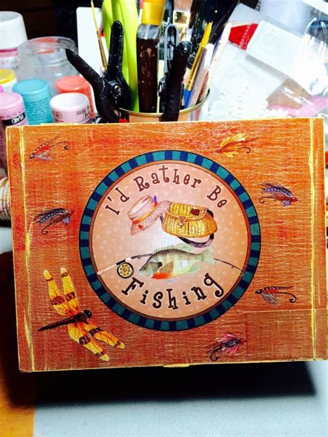 Fishing Cigar Box - Etsy