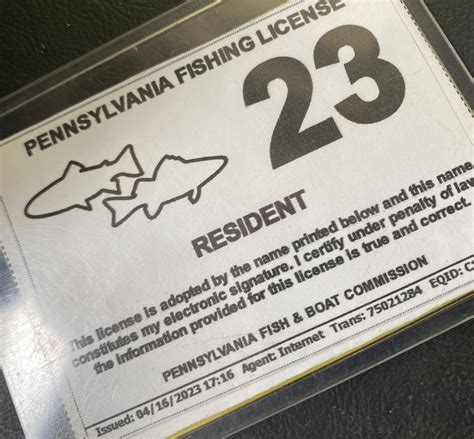 License Type: Cost: Fishing License – under 16 not 