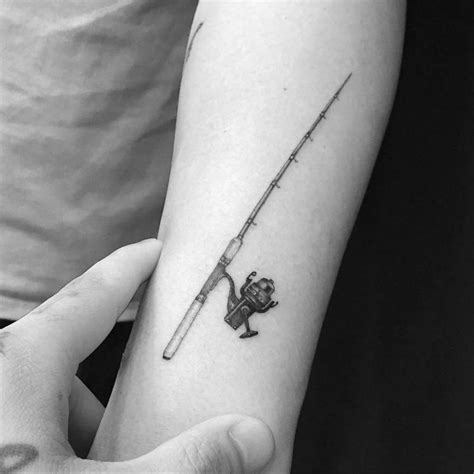 Sleeve tattoo of fishing and pine trees by Faisal Al lami @tattoo.sal. Tattoo.sal. 3k followers. Hook Tattoos. ... 88 Amazing Fishing Tattoo Designs To Inspire You In 2023! - Outsons ... Fishing pole tattoo on the forearm. Artista Tatuador: Loko. Tags: categorías, Una sola aguja, Profesiones, Pesca, Cañas de pescar, Pescadores. ...