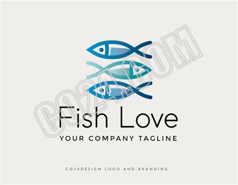 Fishmonger Logo - Etsy