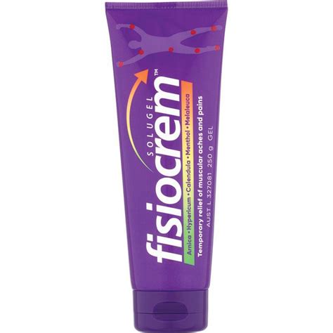 Fisiocrem 250g (Fisiocream) by Solugel - Vitamin King