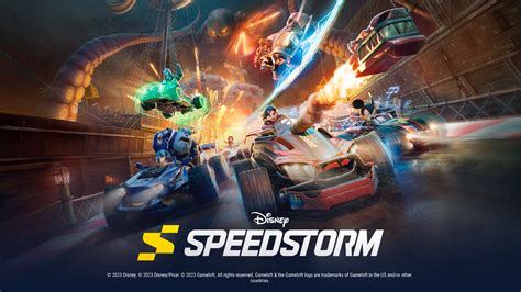 Take on the track now with Disney Speedstorm, the ultimate battle racing game featuring your favourite Disney and Pixar characters. Pre-register available now! ABOUT THE GAME. SEASON 7: SUGAR RUSH. ALL SEASONS. FOLLOW US. DISCORD. TWITTER. INSTAGRAM. YOUTUBE. FACEBOOK. NEWSLETTER. NEWS. MEDIA. SUPPORT..