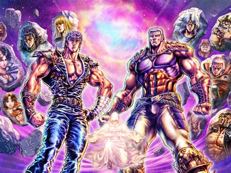 Fist of north star. Fist of the North Star (北斗の拳, Hokuto no Ken) is an internationally popular japanese franchise—written by Buronson and illustrated by Tetsuo Hara.The series began as a pilot that due to its popularity it was serialized in Weekly Shōnen Jump from September 13, 1983 to August 8, 1988, amassing 245 chapters into 27 Tankōbon volumes by Shueisha. 