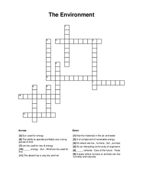 Fit in a particular environment - crossword puzzle clues