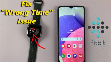 Fitbit versa 4 showing wrong time.  Learn how to troubleshoot and fix incorrect tim...