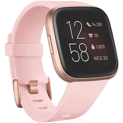Fitbit Versa 2 is a health and fitness smartwatch with Amazon 