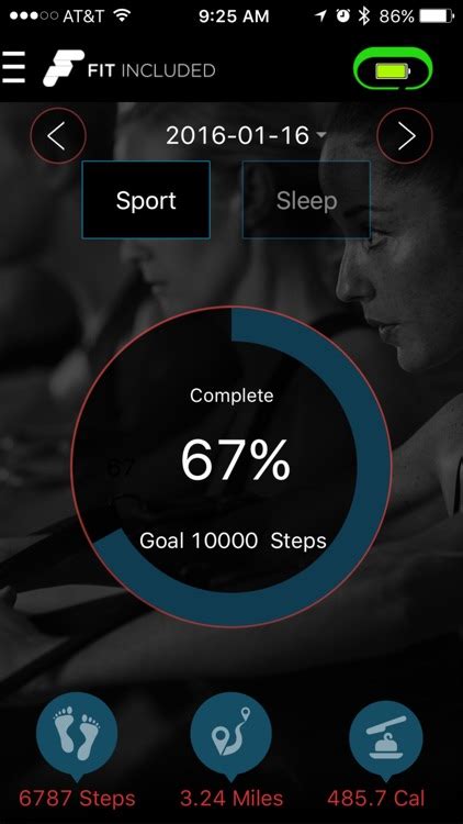 Fitincluded Reflex App