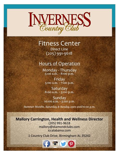 Fitness - Inverness Country Club