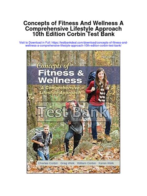 Fitness And Wellness Corbin Edition 10th