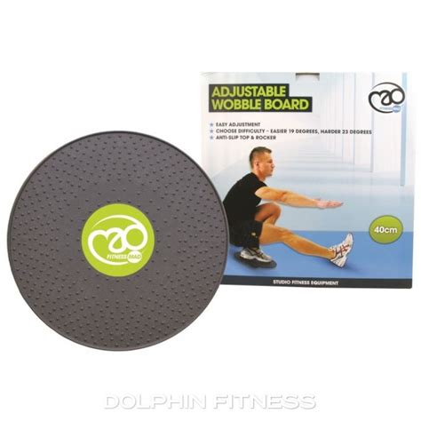 Fitness Mad Adjustable Wobble Board (40 cm) - Dolphin Fitness