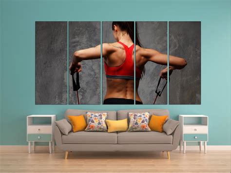 Fitness Wall Art - Etsy