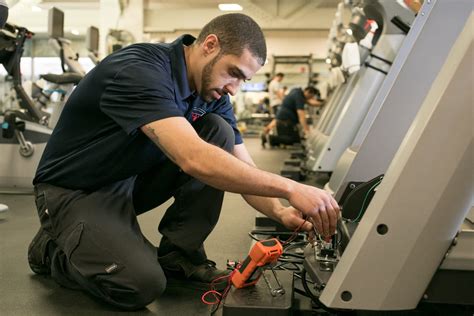 Fitness equipment repair. Fitness Machine Technicians has been our fitness equipment service provider for 25 years and their work is first class, from timeliness to workmanship and problem solving. Fitness Machine Technicians has the resources to provide clients with expert repair service as well as the knowledge to increase the lifespan of your equipment through … 