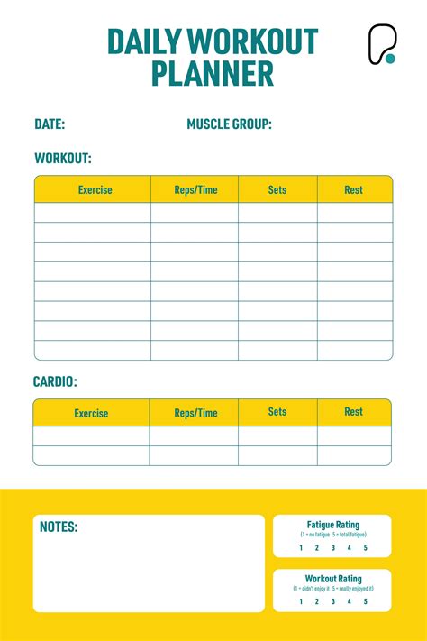 Fitness plan template. Making a plan and setting goals. Weekly Exercise and Physical Activity Plan (PDF, 345K) Use this form to make your own exercise and physical activity plan — one you think you really can manage. Update your plan as you progress. Try to include all 4 types of exercise — endurance, strength, balance, and flexibility. Goal-Setting Worksheet ... 