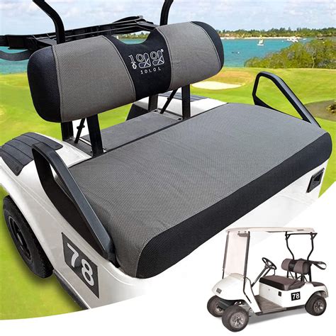 Fits EZGO Txt & Marathon Golf Cart Polished Aluminum Diamond