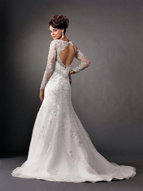 Fitted Wedding Dresses With Sleeves